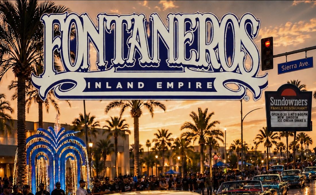 Fontaneros IE Cruise Night partial flyer July 2026